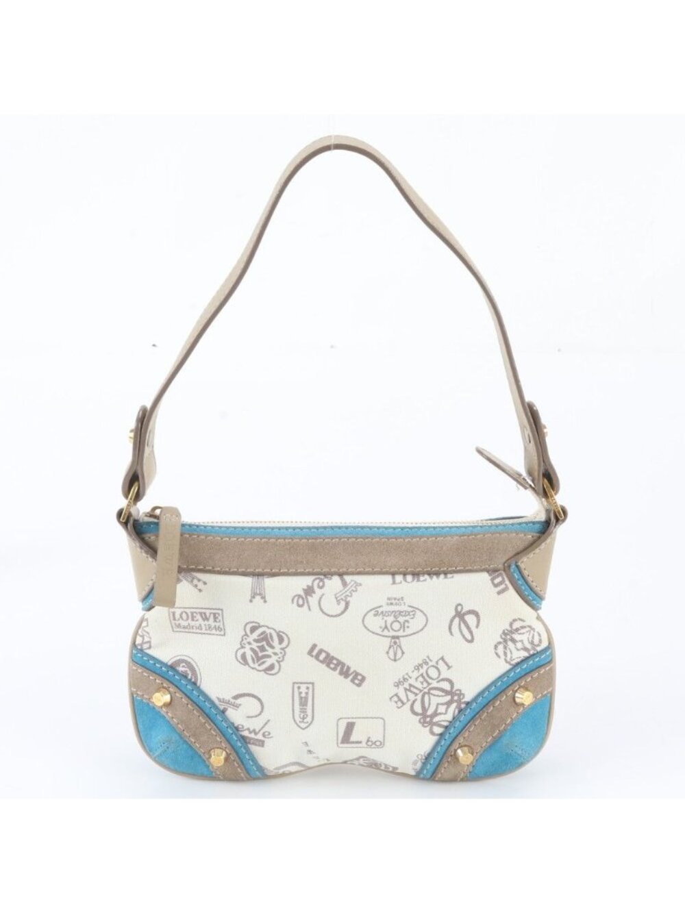 Loewe Anagram 160 Anniversary Leather Shoulder Bag